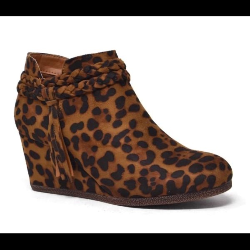 Leopard Booties